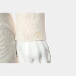 Chanel Multicolour Logo Knitted Cashmere Sweatshirt S