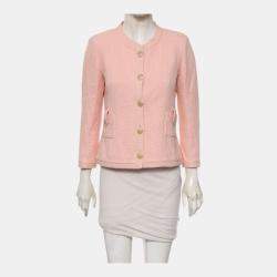 Chanel Tweed Boxy CC Buttons Jacket M