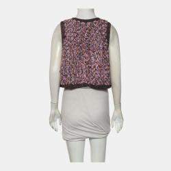 Chanel Knitted Embellished Buttons Vest M