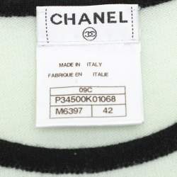 Pre Owned Chanel Multicolor Cashmere Dress M