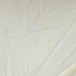 Chanel Cream/Ivory Jersey Pleated Palazzo Pants L