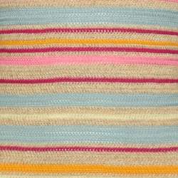 Chanel Multicolor Lurex Striped Knit Long Sleeve Dress M