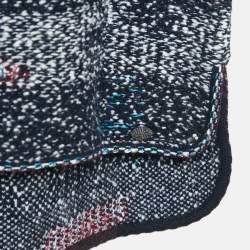 Chanel Multicolor Wool Blend Turtle Neck Jumper M