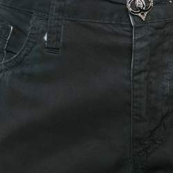 Chanel Black/White Gradient Cotton Jeans M Waist 31"