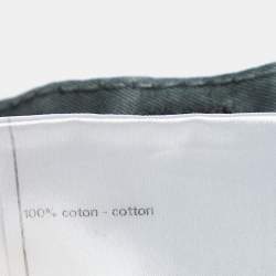 Chanel Black/White Gradient Cotton Jeans M Waist 31"