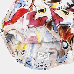 مملوكة مسبقًا Chanel Multicolor Cotton Sleeveless Dress Women Size 38