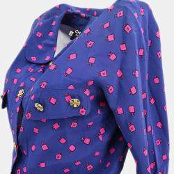 Pre Owned Chanel Navy Blue Dress  Women Size 40