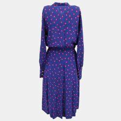 Pre Owned Chanel Navy Blue Dress  Women Size 40