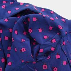 Pre Owned Chanel Navy Blue Dress  Women Size 40