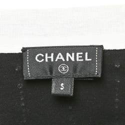 Chanel Black CC Rhinestone Cotton Jersey T-Shirt and Shorts Set S