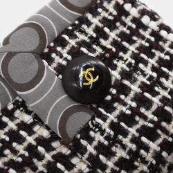 Chanel Brown Rayon Coat Women Size 36 