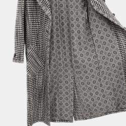 Chanel Brown Rayon Coat Women Size 36 