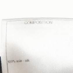 Chanel Black Silk Button Detail Trousers M
