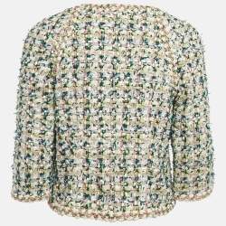 Chanel Multicolor Tweed Button Front Paris-Greece Fantasy Jacket M
