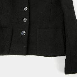 Chanel 3 Button Wool Jacket Size 40