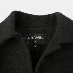 Chanel 3 Button Wool Jacket Size 40