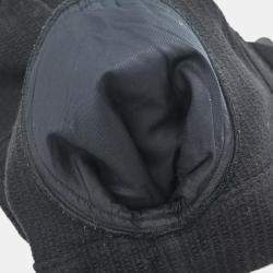 Chanel Black Wool Sport Line Single Breasted Jacket Women Size 38 
