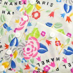 Chanel White Nylon Cropped T-Shirt Woman Size 42