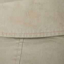 Chanel Beige Cotton Jacket and Pants Set L