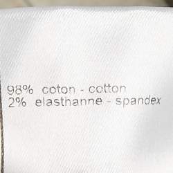 Chanel Beige Cotton Jacket and Pants Set L