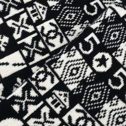 مملوكة مسبقًا Chanel Black/White Skirt Size 38