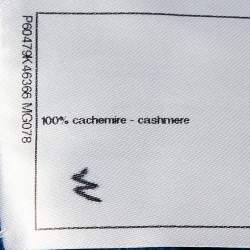 Chanel Blue Cashmere Knit Long Cardigan M