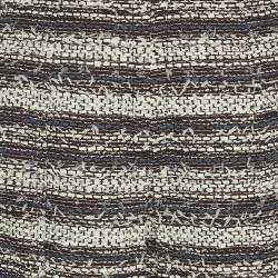 Chanel Blue Tweed Pleated Pencil Skirt L