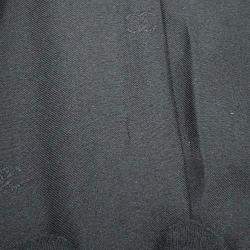 Chanel Black Wool Gripoa Button Jacket 38