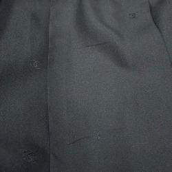 Chanel Black Wool Gripoa Button Jacket 38