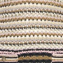 Chanel Multicolor Lurex Patterned Knit Mini Dress M