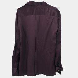 Chanel Silk Blouse Shirt Size 38