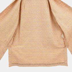 Chanel Single Breasted Jacket Pink Size 38