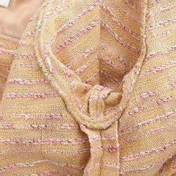 Chanel Single Breasted Jacket Pink Size 38