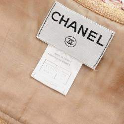 Chanel Single Breasted Jacket Pink Size 38