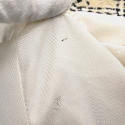 Chanel Beige Single Breasted Jacket Size 40