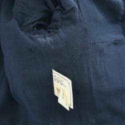 Chanel Navy Single Breasted Jacket Size 36
