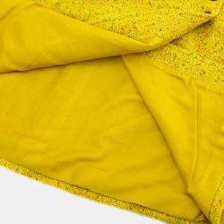 Chanel Yellow Wool Skirt Size 38