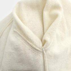 Chanel White Cashmere Cardigan Size 38