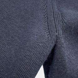 Chanel Cc Logobutton Dress Size 36 Black Cotton70% Cashmere30%