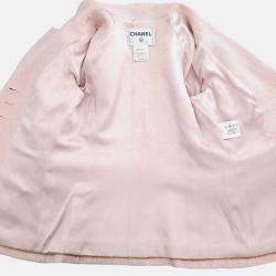 Chanel Single Breasted Jacket Pink 07P FR 38