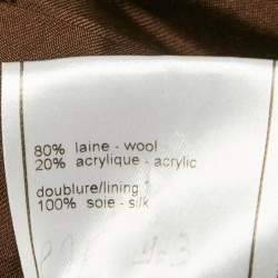 Chanel Multicolor Tweed Buttoned Jacket L