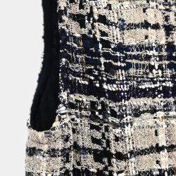  Chanel Sleeveless Dress Black FR 36