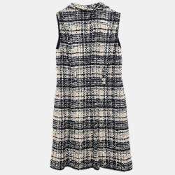  Chanel Sleeveless Dress Black FR 36
