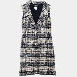  Chanel Sleeveless Dress Black FR 36