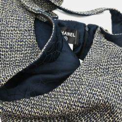 Chanel Sleeveless Dress Black Size FR 38