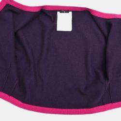 Chanel Purple Suit Cardigan Top Skirt 