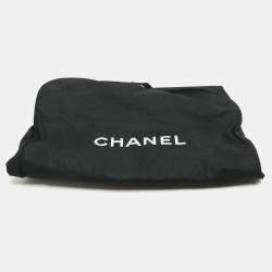 Chanel Black Sequin Tweed Camelia Coat M
