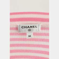 Pre Owned Chanel Stripes Top