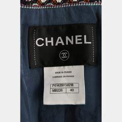 مملوكة مسبقًا جاكيت شانيل طويل تويد