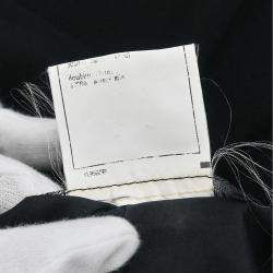 Pre Owned جاكيت صدرية واحدة شانيل أسود 96C مقاس 36